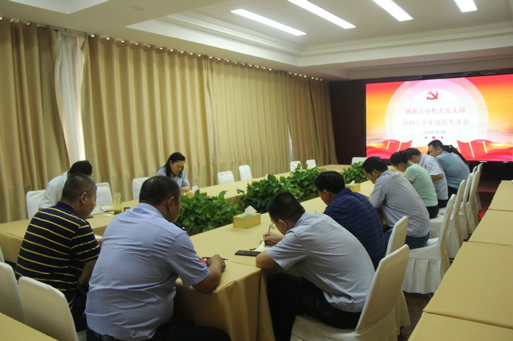 機(jī)關(guān)黨支部召開“不忘初心、牢記使命”專題組織生活會