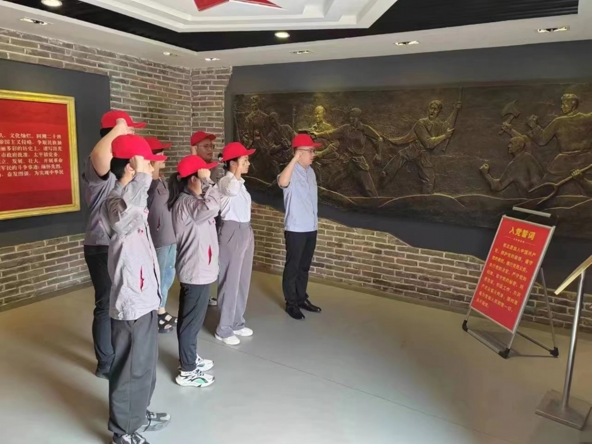 艾坦姆流體：開展“探尋紅色記憶、感悟初心使命”主題活動