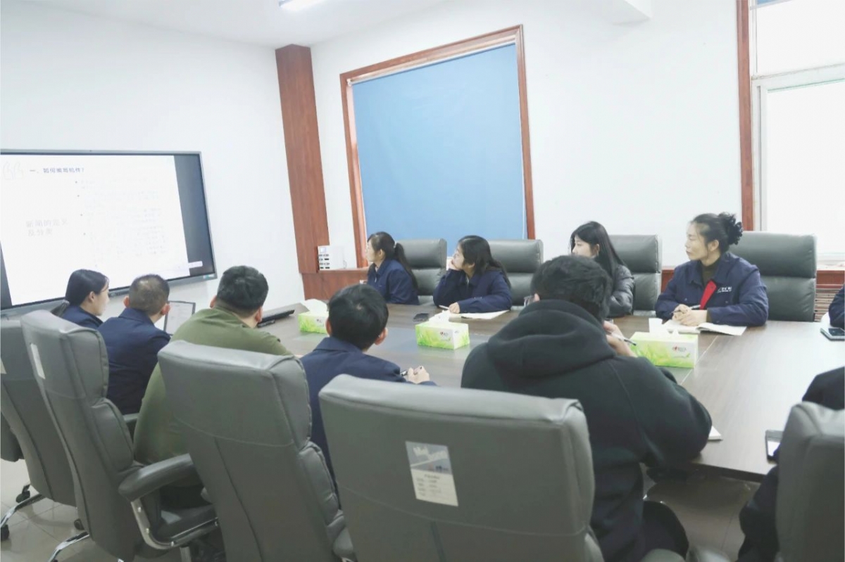 盛源公司開展新聞宣傳專項(xiàng)培訓(xùn)