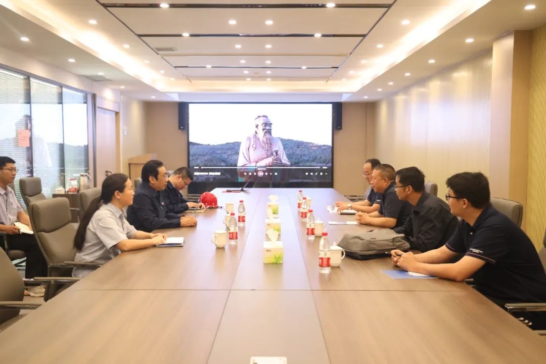 山特維克到訪盛源公司洽談合作