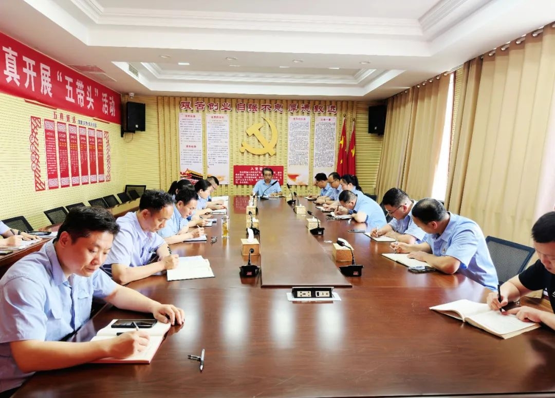 盛源公司召開2024年度上半年重點工作推進會